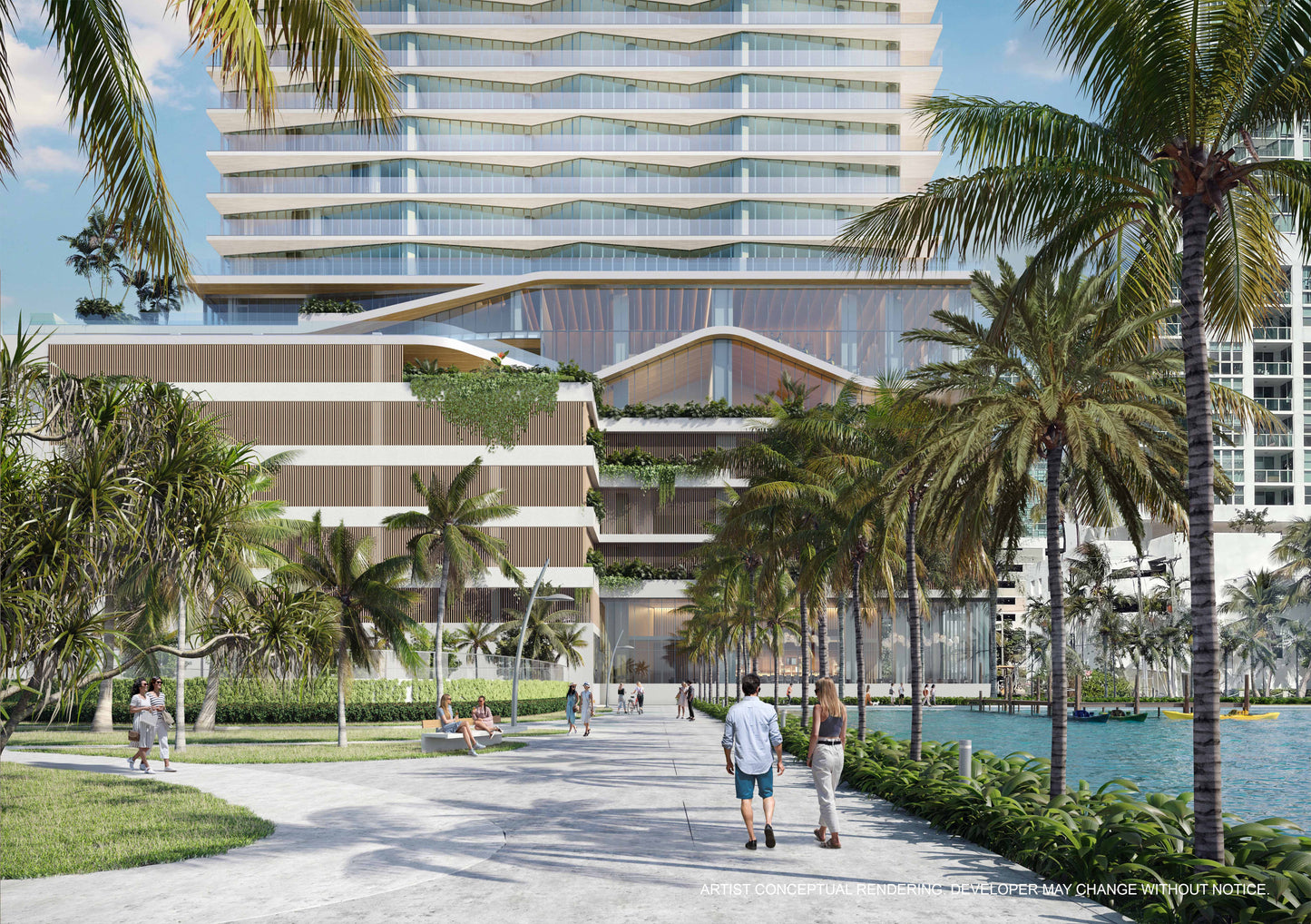 Cove Miami Residences Edgewater Boardwalk
