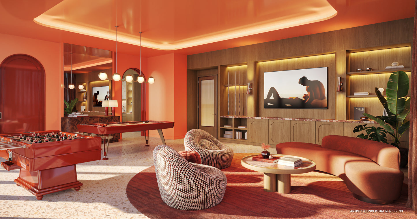 The Standard Residence Brickell Miami Gameroom