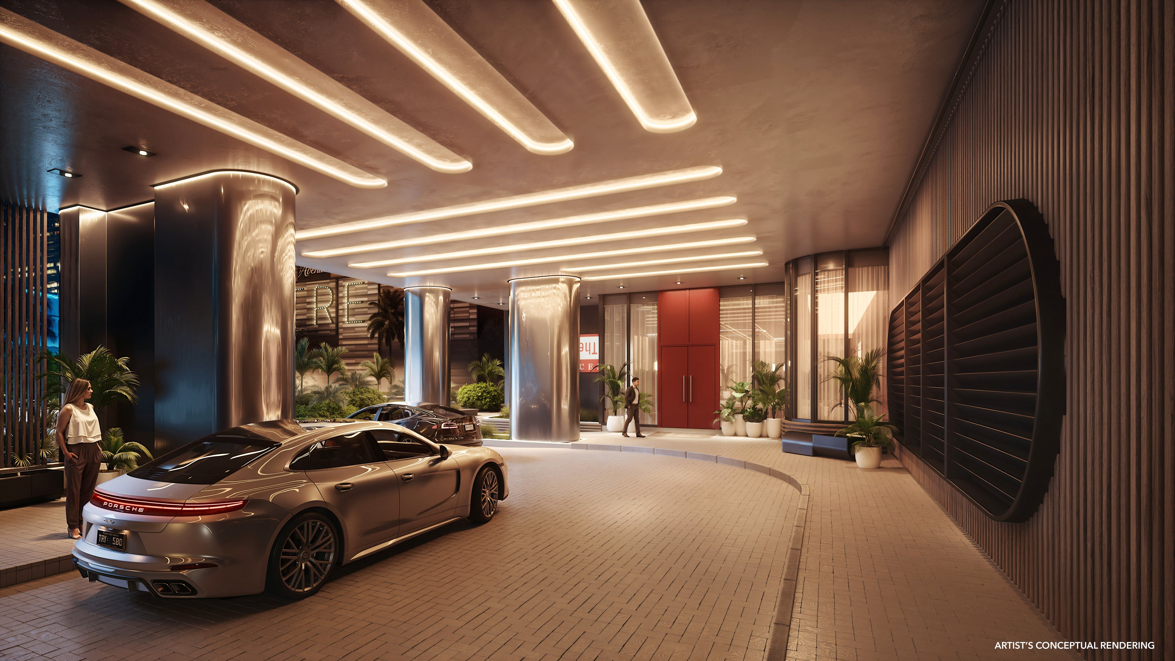 The Standard Residence Brickell Miami Porte Cochere