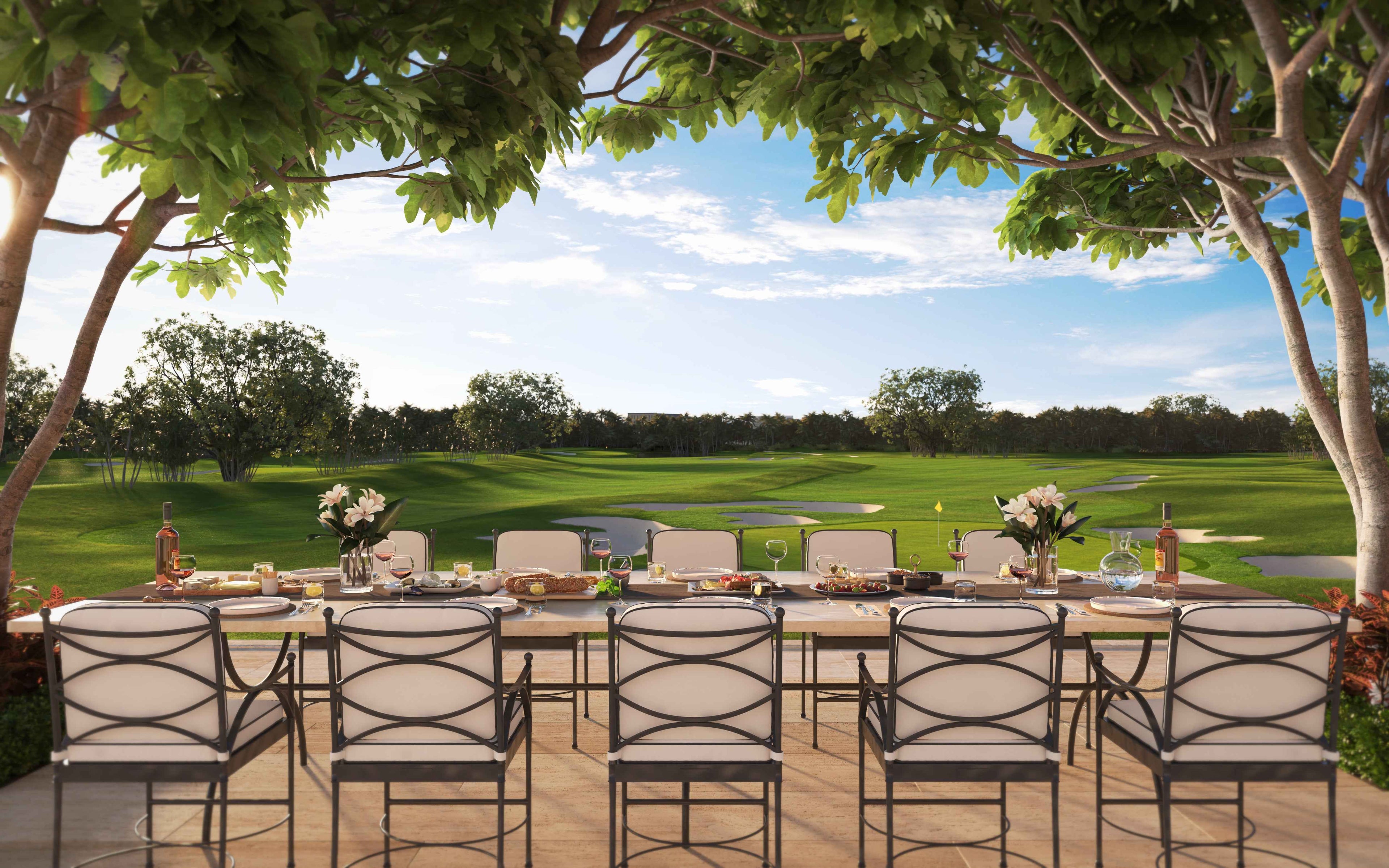 The Residences at Shell Bay by Auberge Resorts Collection Dining Terrace