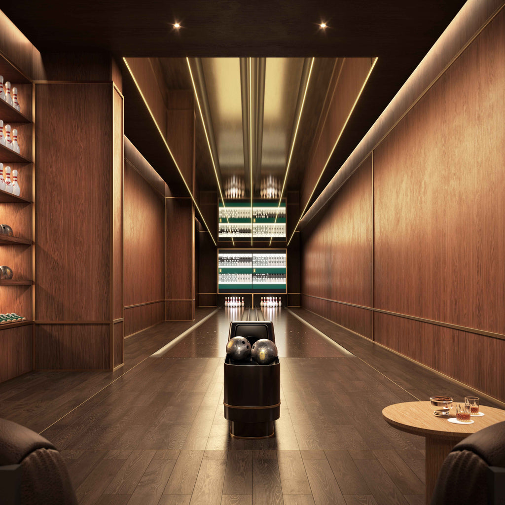 The Residences at Shell Bay by Auberge Resorts Collection bowling alley