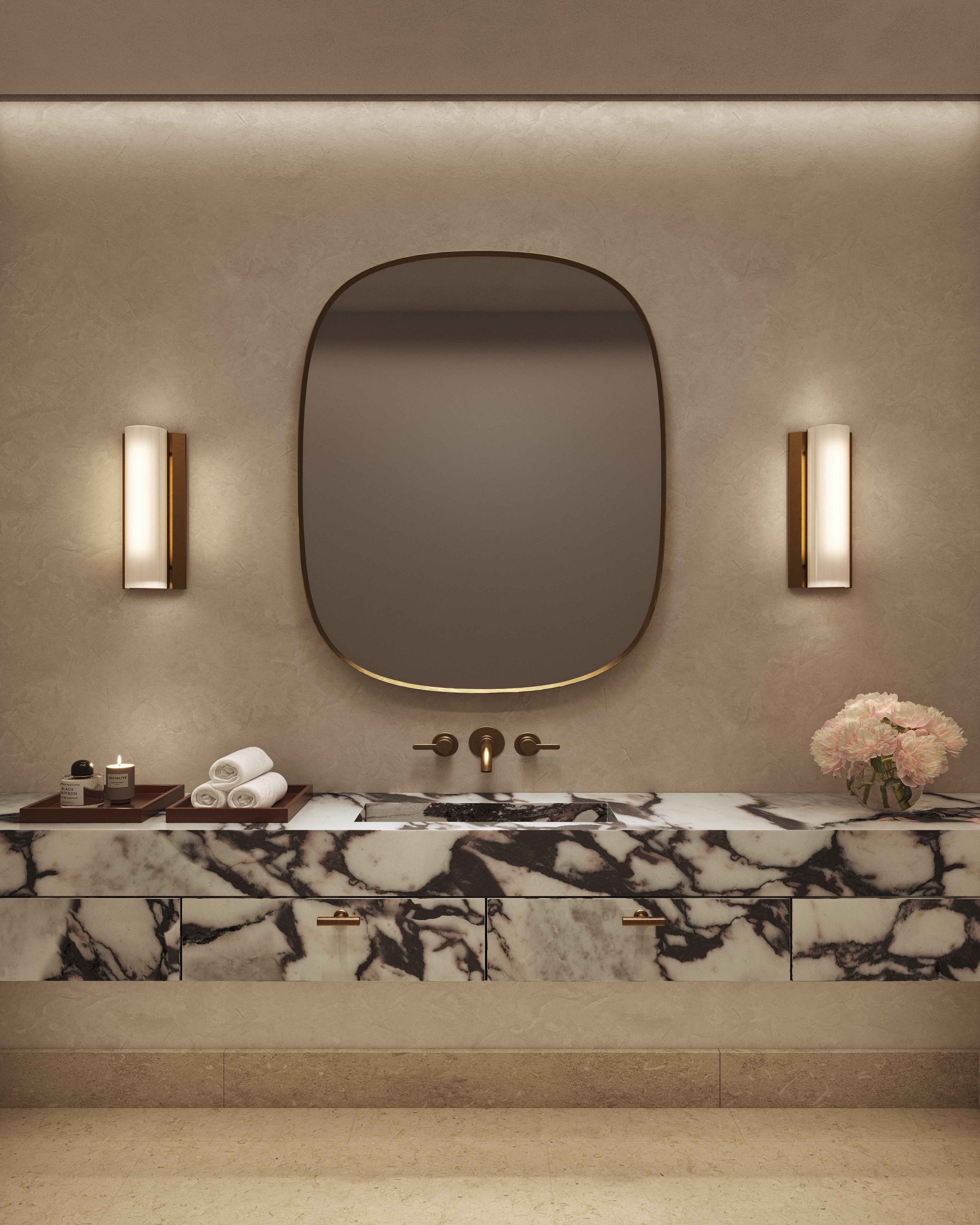 The Residences at Shell Bay by Auberge Resorts Collection Luxurious powder room