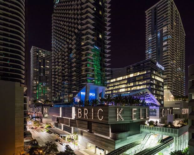 Brickell City Centre at dusk