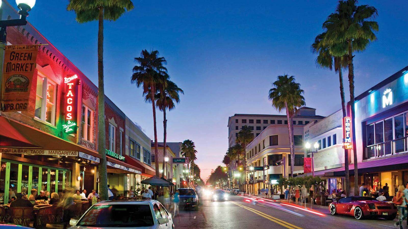 Clematis Street West Palm Beach waterfront