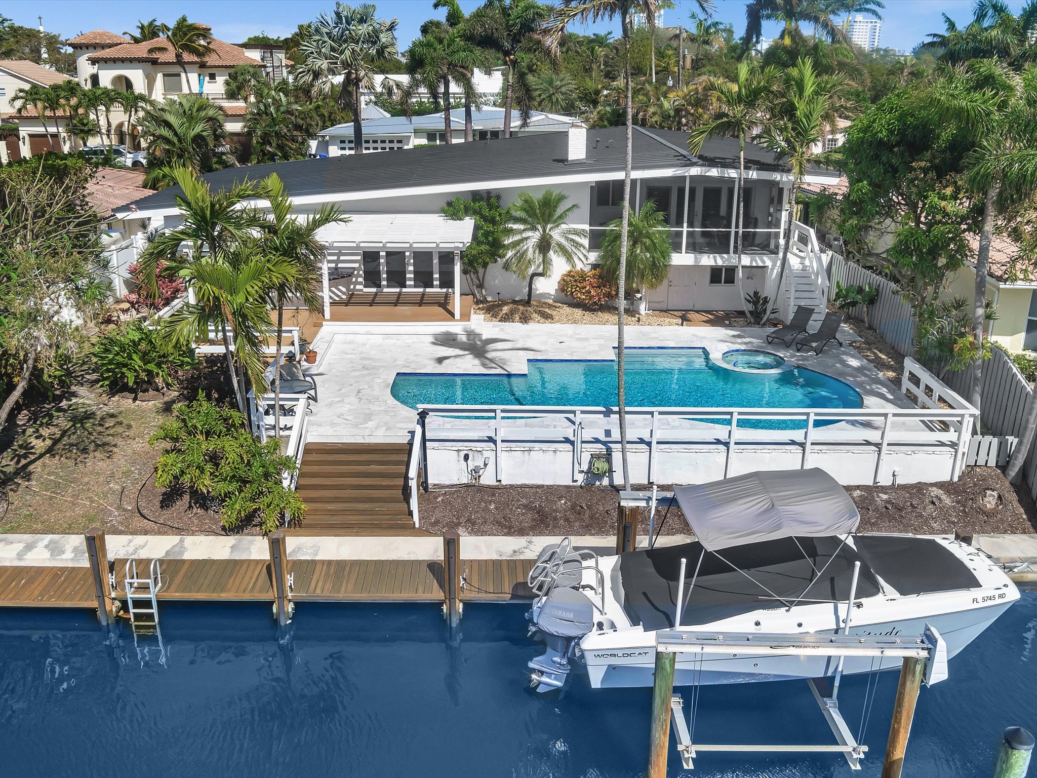 waterfront home