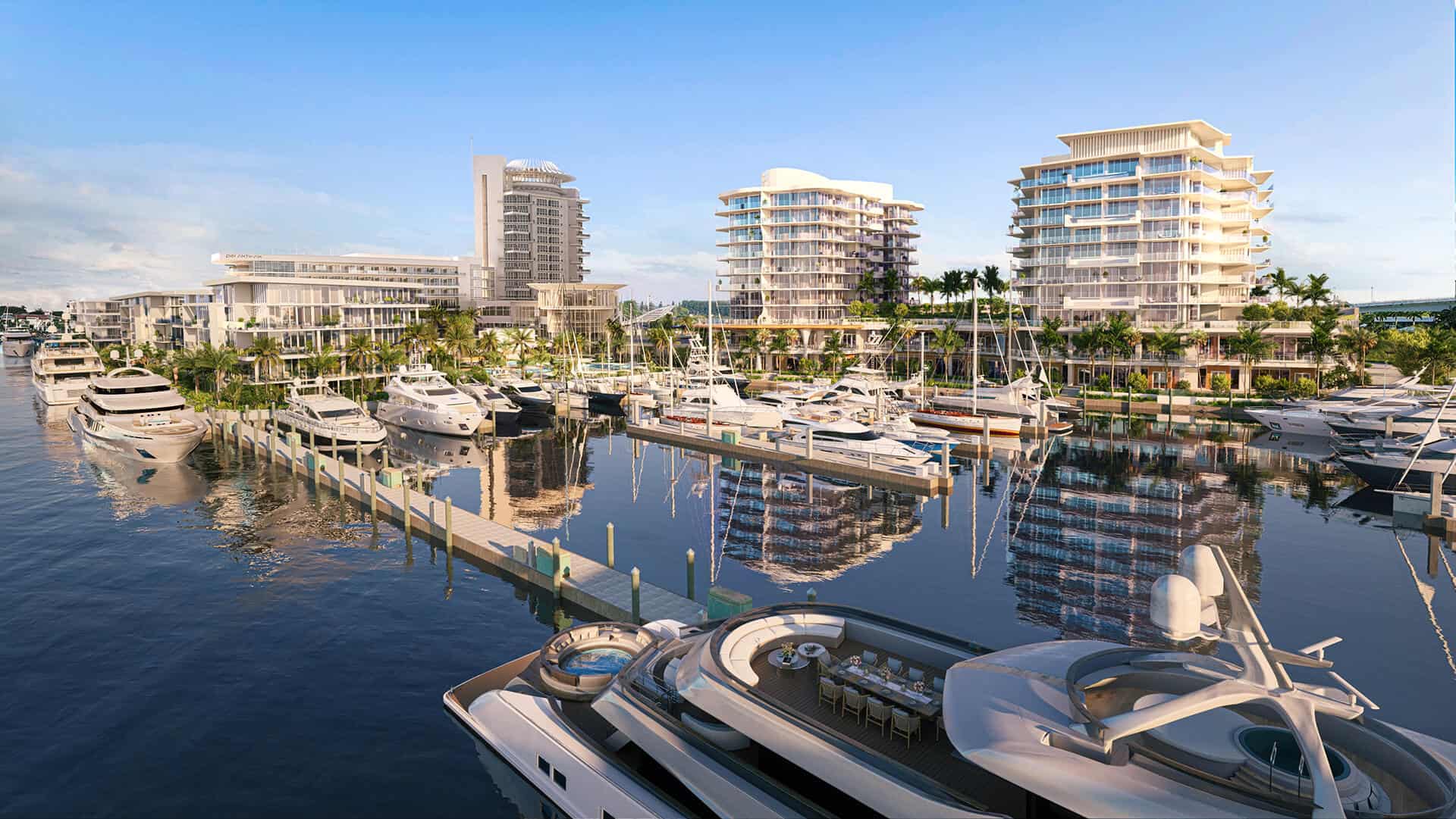 Developments 1 Pier Sixty-Six Residences, marina and 32-acre resort in Fort Lauderdale